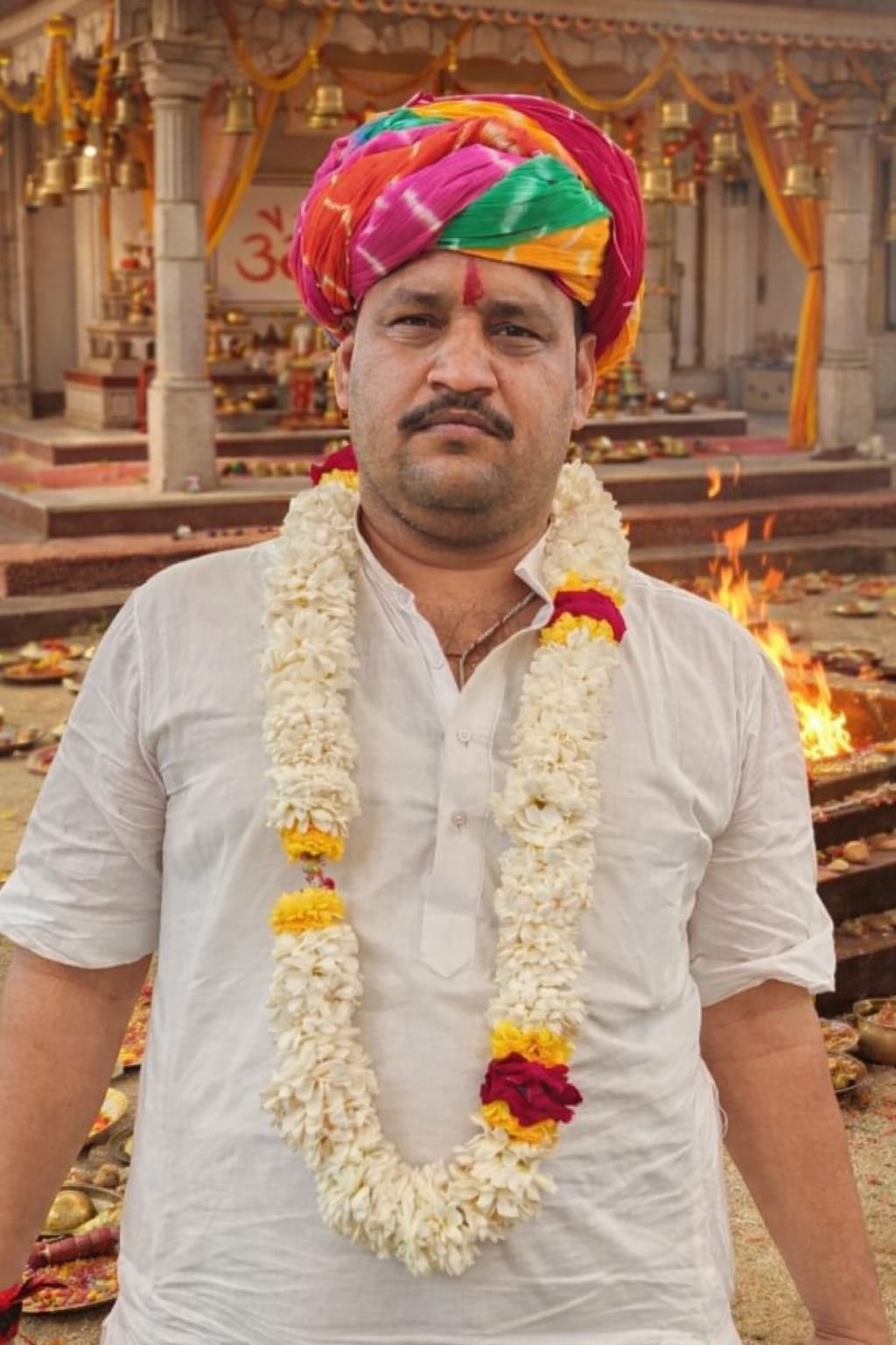 यज्ञाचार्य पंडित विष्णु भारद्वाज शास्त्री नगर जयपुर